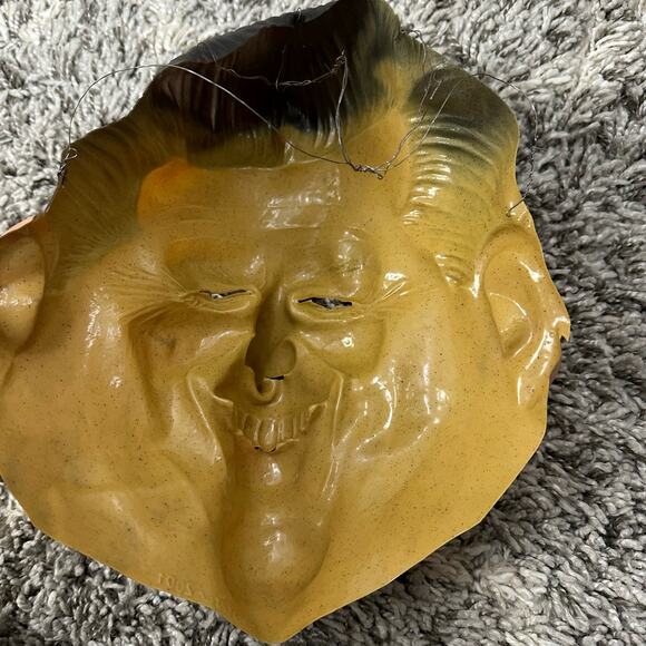 Vintage Al Gore Face Mask Dress Up Halloween Costume Cosplay Cesar 2001 - Picture 3 of 6